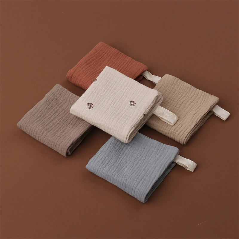 5-Piece Soft Cotton Baby Cloths.