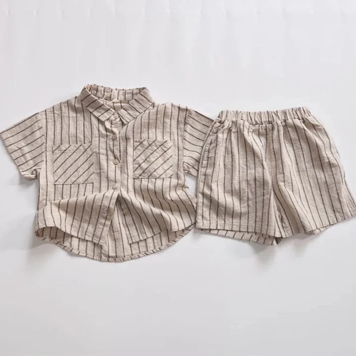 Striped Summer Boys Set