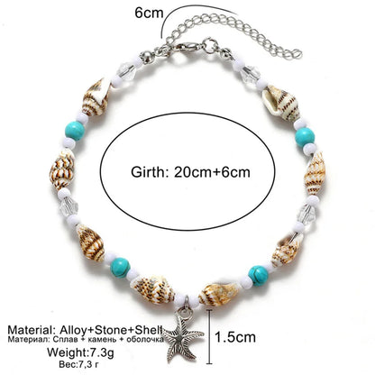 Coastal Charm Anklet Set