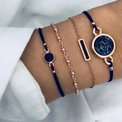 Vintage Charm Bracelet Set