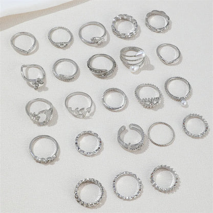 Boho Charm Ring Set