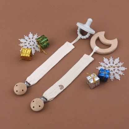 Soft Cotton Pacifier Clip