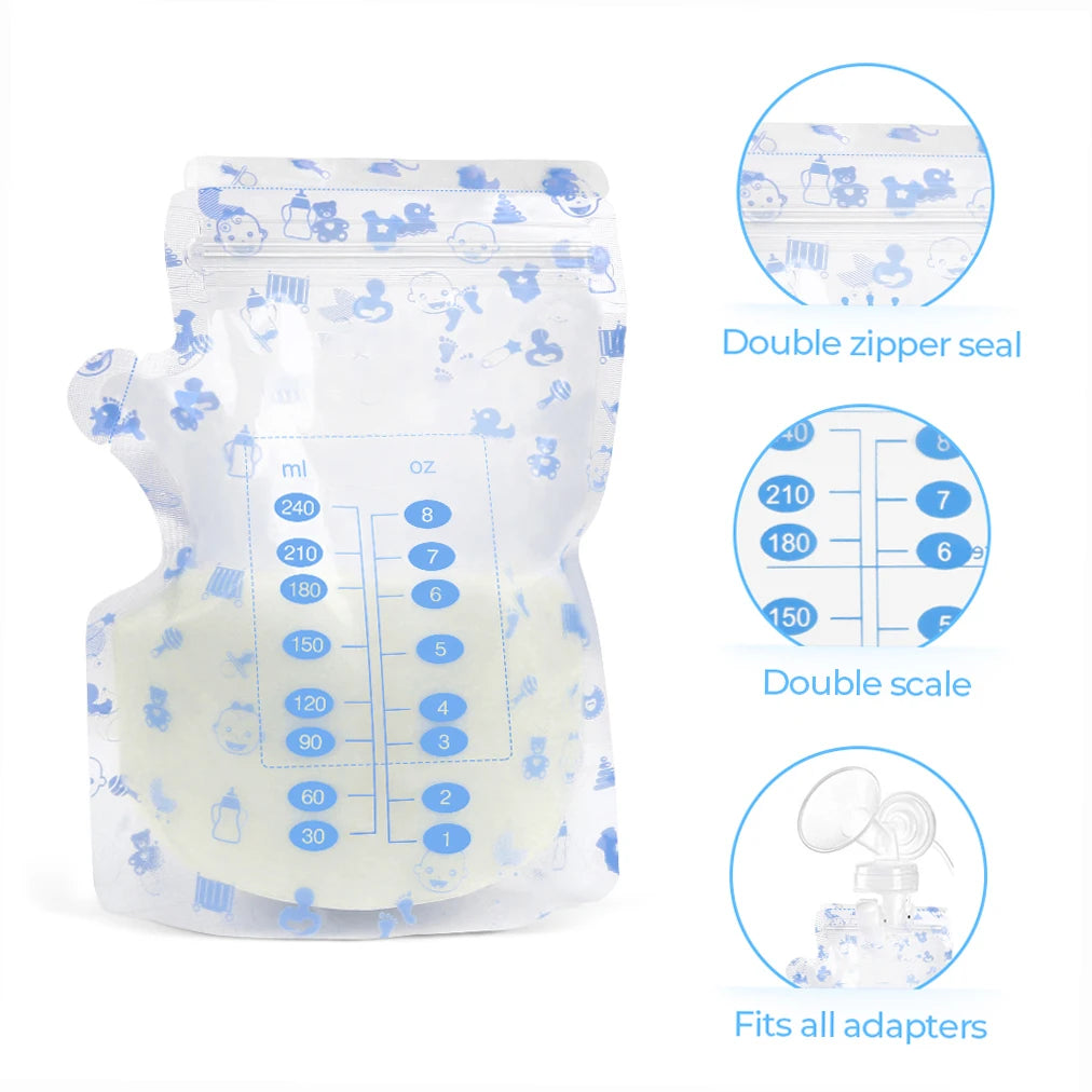 Breast Milk Storage Bags (100 Pcs)