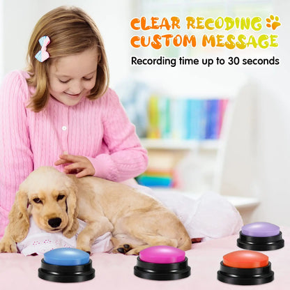 Pet Speech Training Buttons.