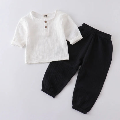 Soft Muslin Baby Set