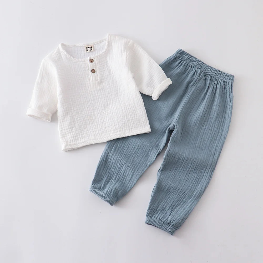 Soft Muslin Baby Set
