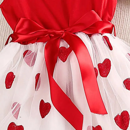 Red Heart Princess Dress