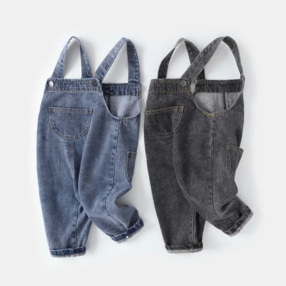 Classic Denim Toddler Overalls