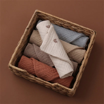 5-Piece Soft Cotton Baby Cloths.