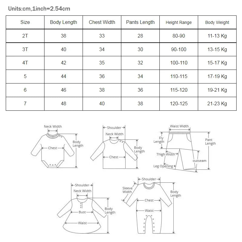 Cotton Linen Kids Set