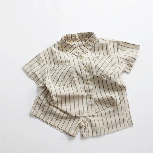 Striped Summer Boys Set