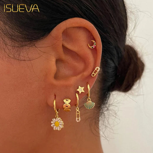 Classic Gold Drop Earrings