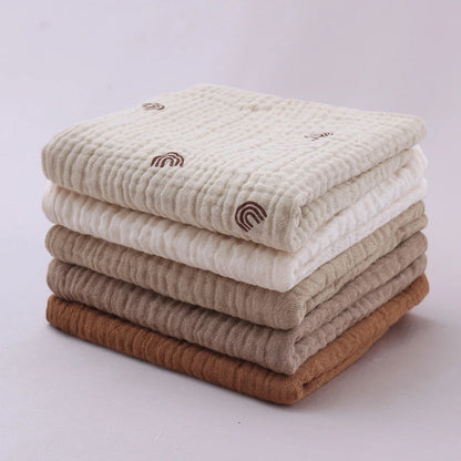 5-Piece Soft Cotton Baby Cloths.