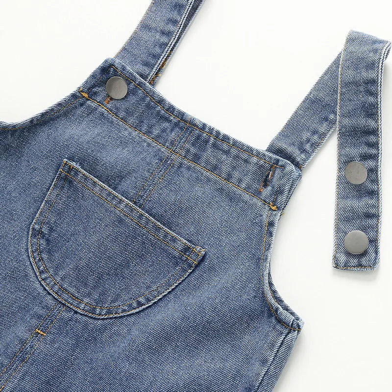 Classic Denim Toddler Overalls