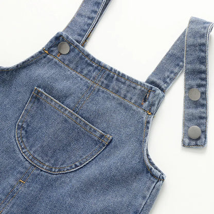 Classic Denim Toddler Overalls
