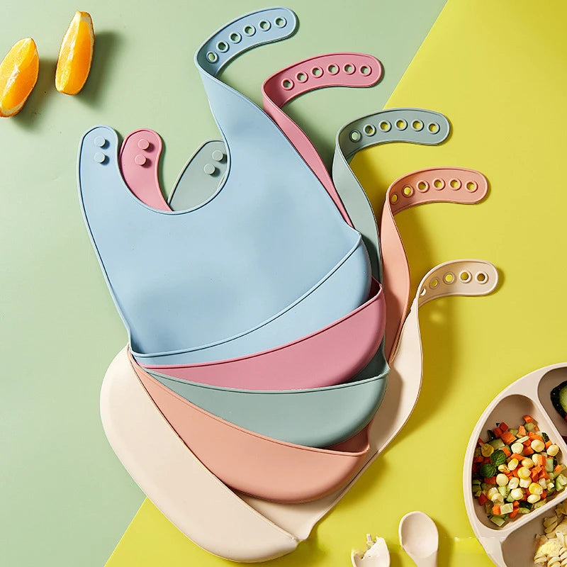 Waterproof Silicone Baby Bib