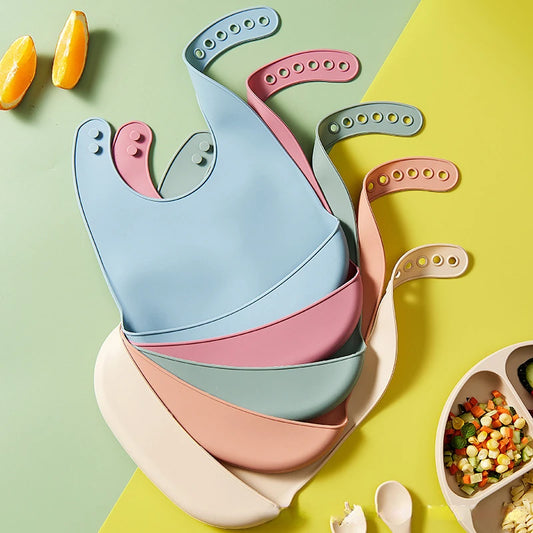 Waterproof Silicone Baby Bib