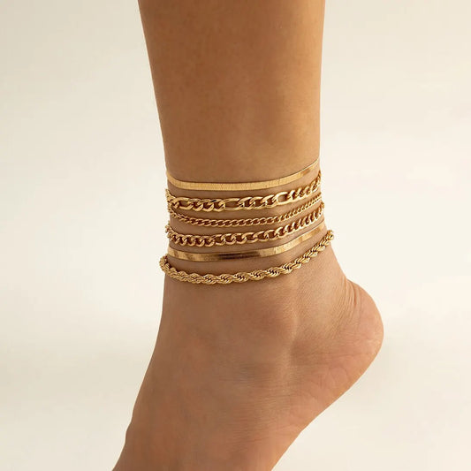 Barefoot Elegance Anklets