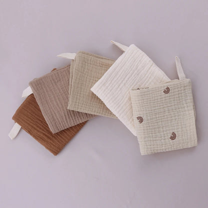 5-Piece Soft Cotton Baby Cloths.