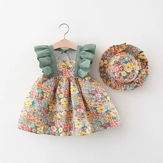 Floral Princess Dress Set
