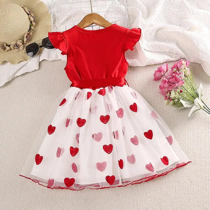 Red Heart Princess Dress