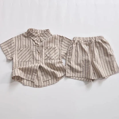 Striped Summer Boys Set